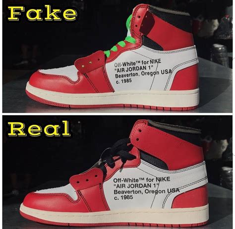 how to tell fake off white shoes|jordan 1 knock offs.